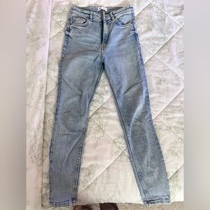 Zara Light Blue Skinny Jeans